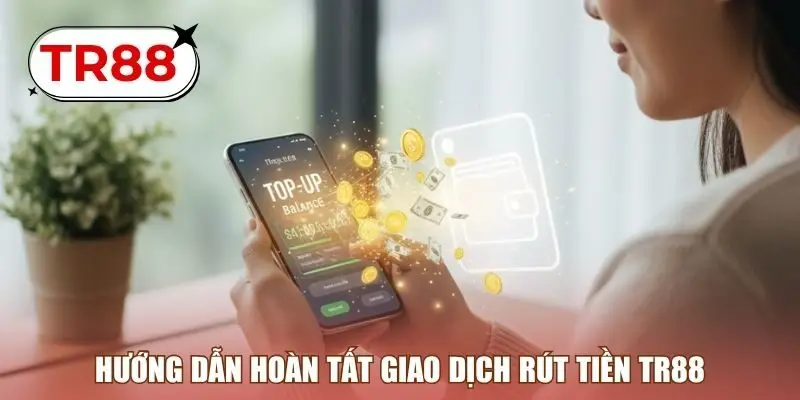 Hướng dẫn hoàn tất giao dịch rút tiền TR88