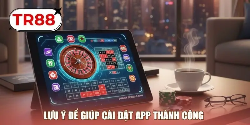 Lưu ý để giúp cài đặt app thành công