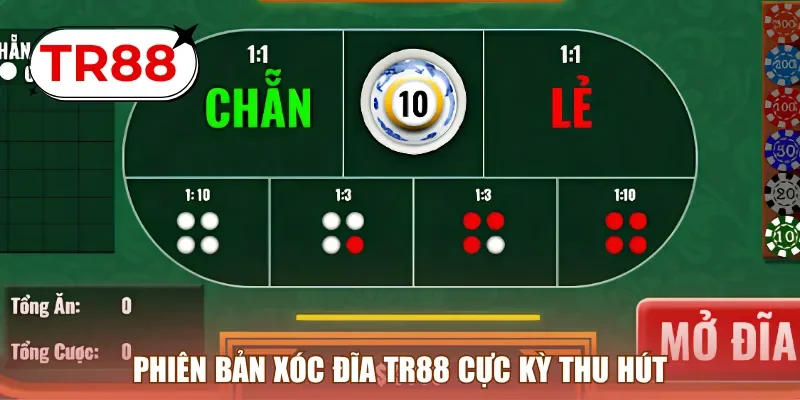 Phiên bản xóc đĩa TR88 cực kỳ thu hút